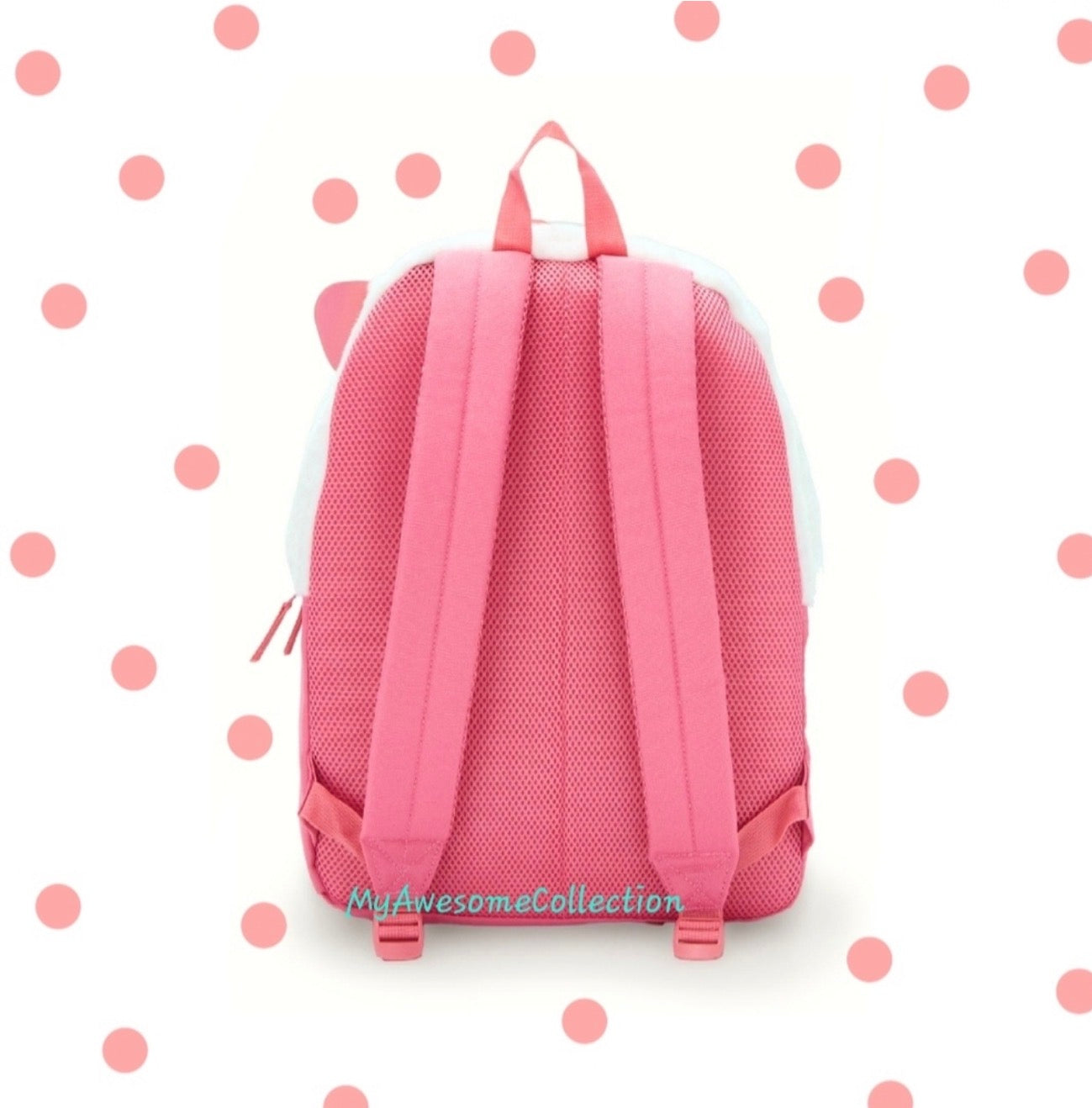 Hello Kitty Sanrio X BioWorld, Velvety Soft Adult Backpack