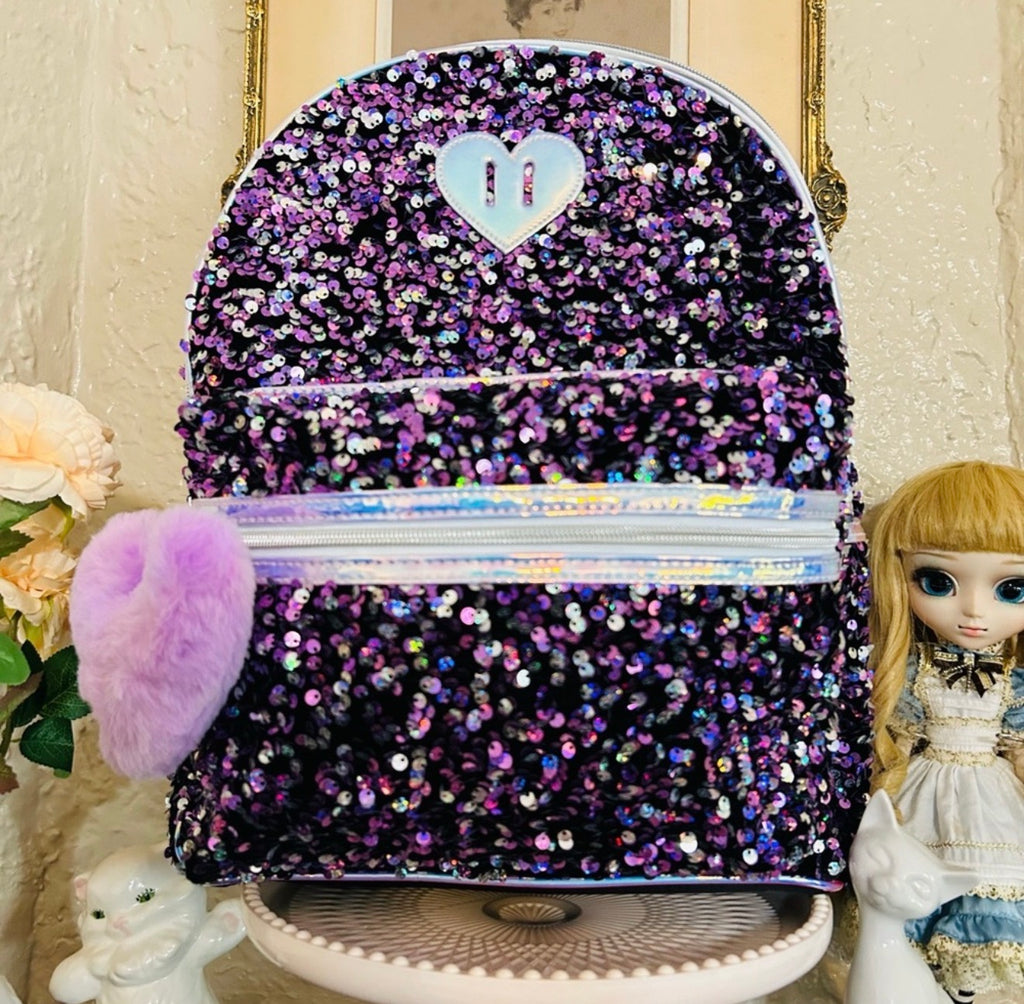 Jojo Siwa X Valcóm - Velvet Holographic Sequins apliqué RARE