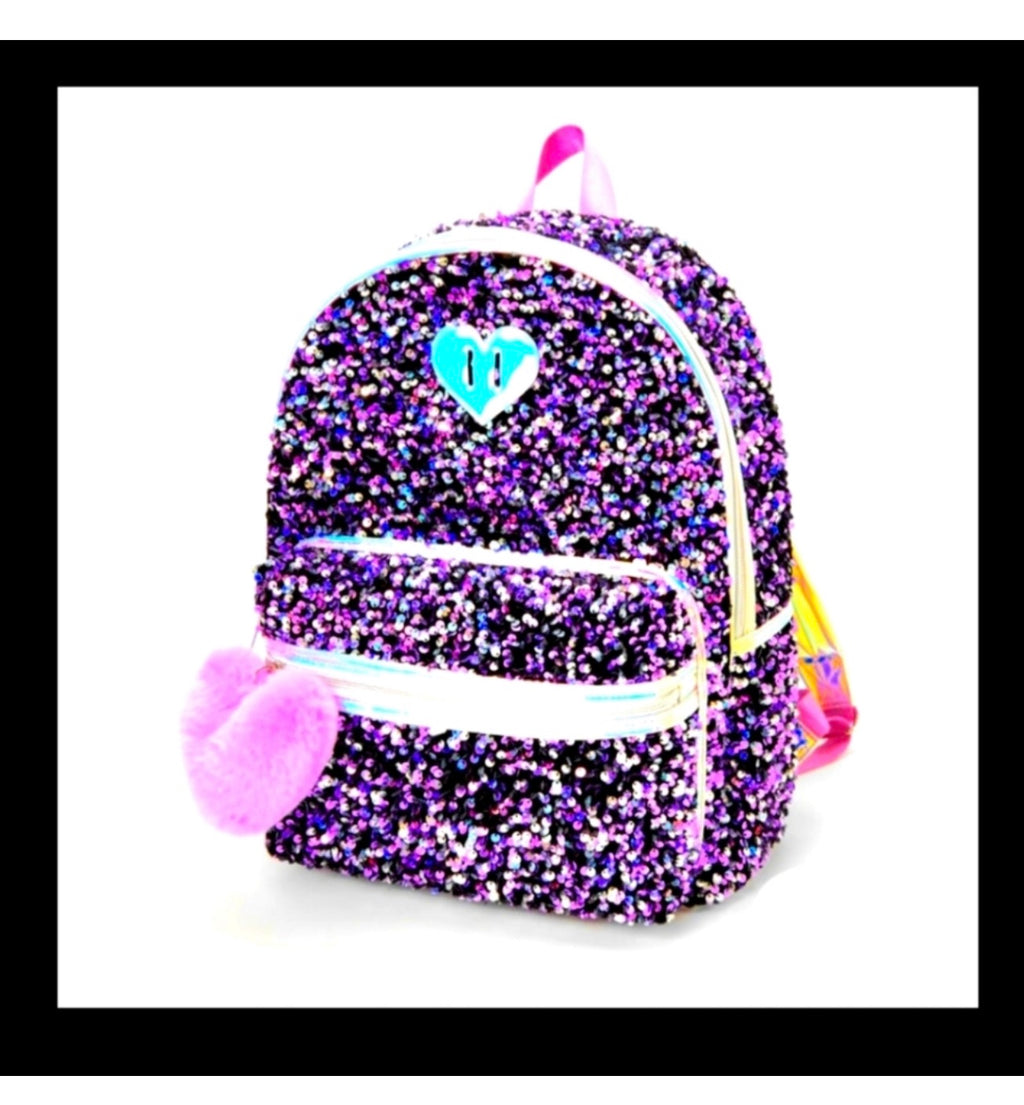 Jojo Siwa X Valcóm - Velvet Holographic Sequins apliqué RARE
