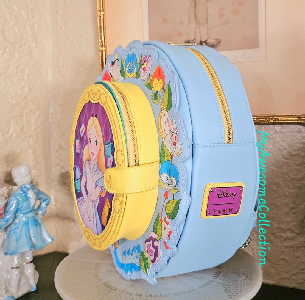 Alice In Wonderland Cameo Loungefly Mini Backpack