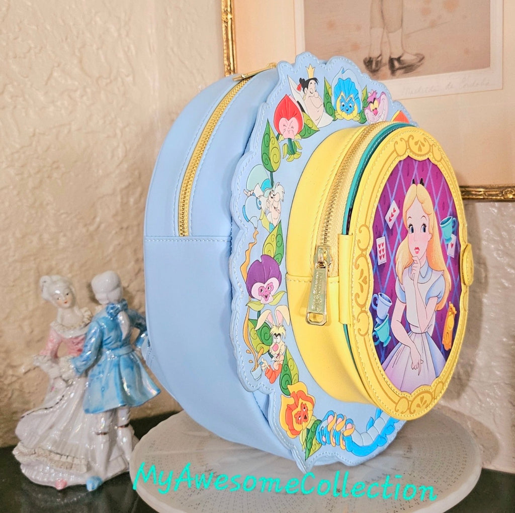 Alice In Wonderland Cameo Loungefly Mini Backpack