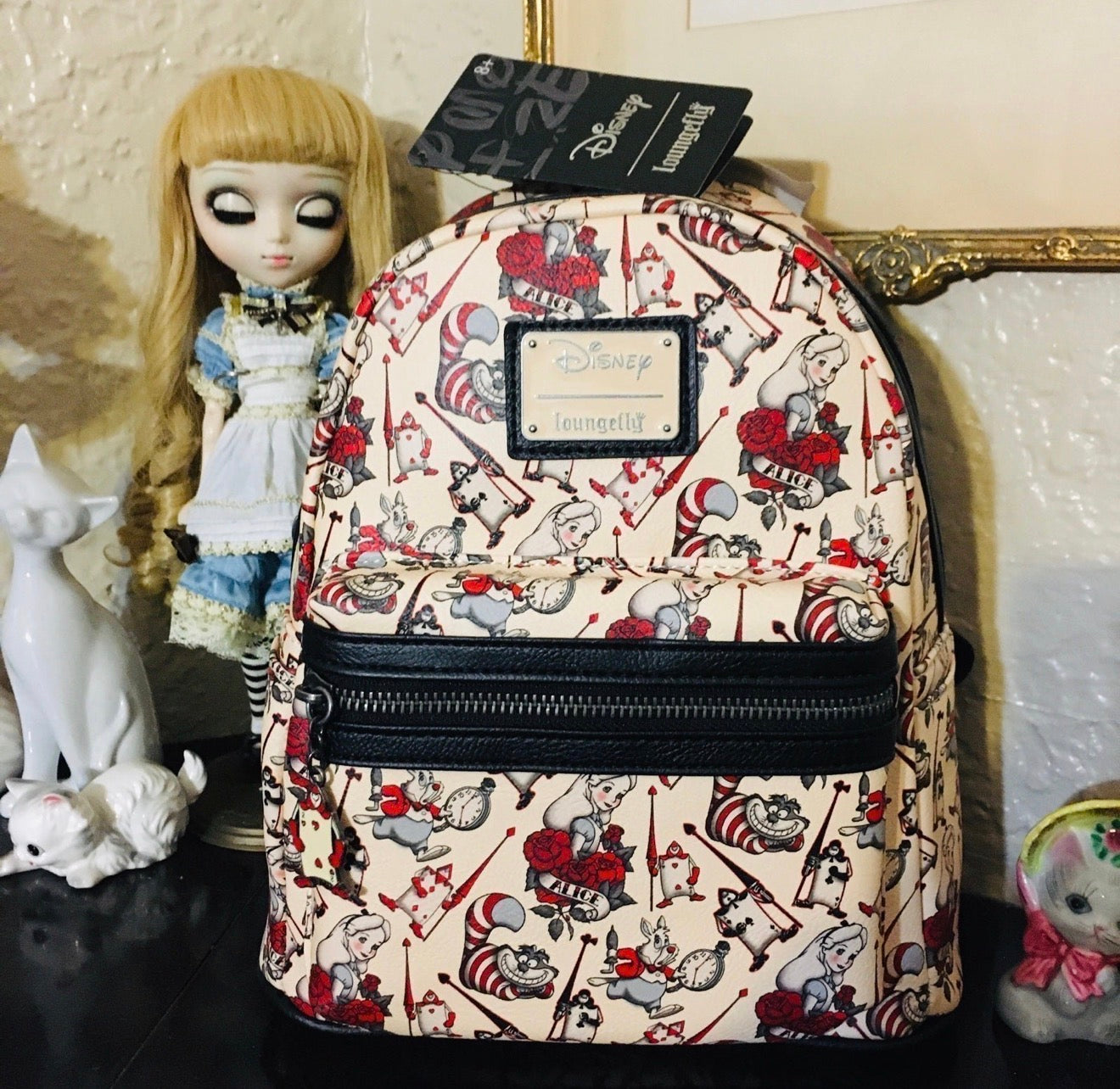 Alice in Wonderland Tattoo AOP Loungefly LE Exclusive!