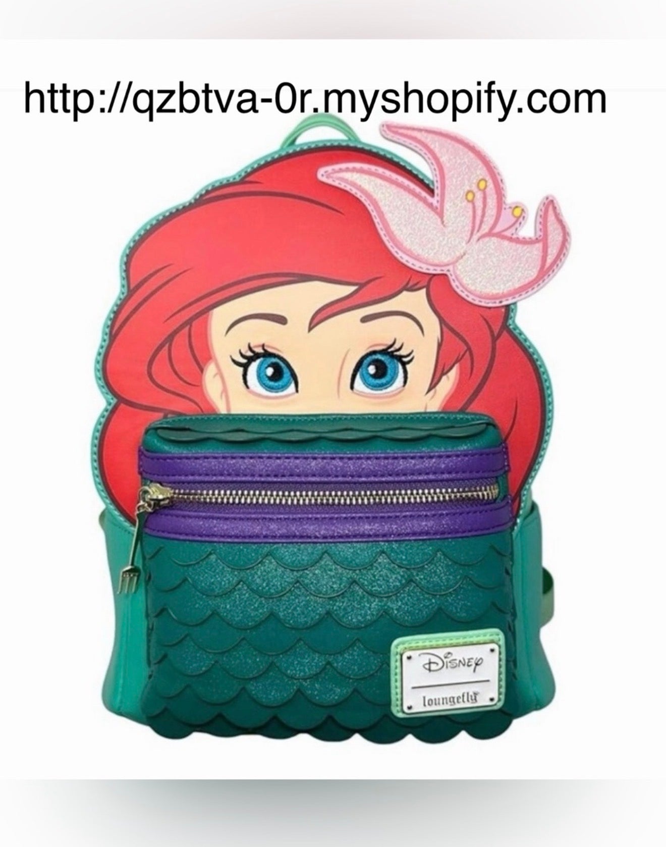 Ariel- The Little Mermaid Cosplay RARE Loungefly NWT