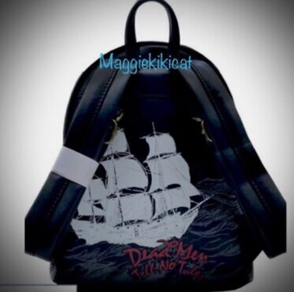 Pirates Dead Men Tell No Tales, Loungefly LE very RARE