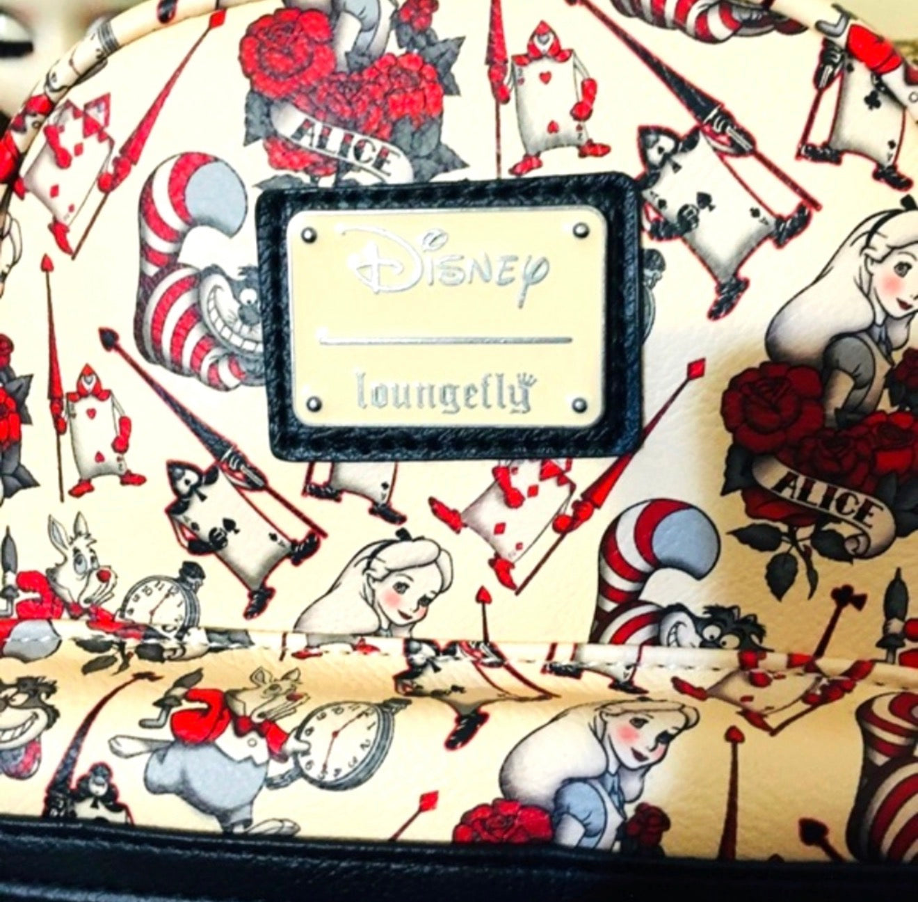 Alice in Wonderland Tattoo AOP Loungefly LE Exclusive!